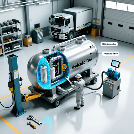 Ремонт гидравлических систем и компонентов