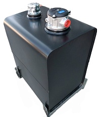 Масляный бак БМ 80.00.100, V-80 л, размеры 370х560х470, металл 2 мм